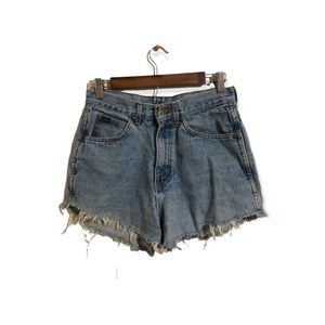 Denim jean shorts